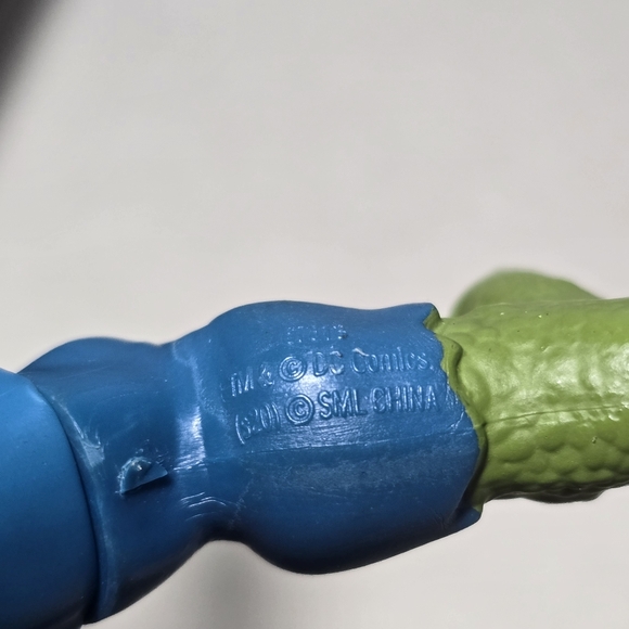 Killer Croc Batman Action Figure DC Comics 4" Bright Green on Mouth & Hands EUC - Picture 9 of 9